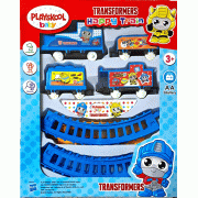 TRANSFORMERS PLAYSKOOL baby เกมและระบายสี LITTLE HERO + รถไฟพร้อมราง